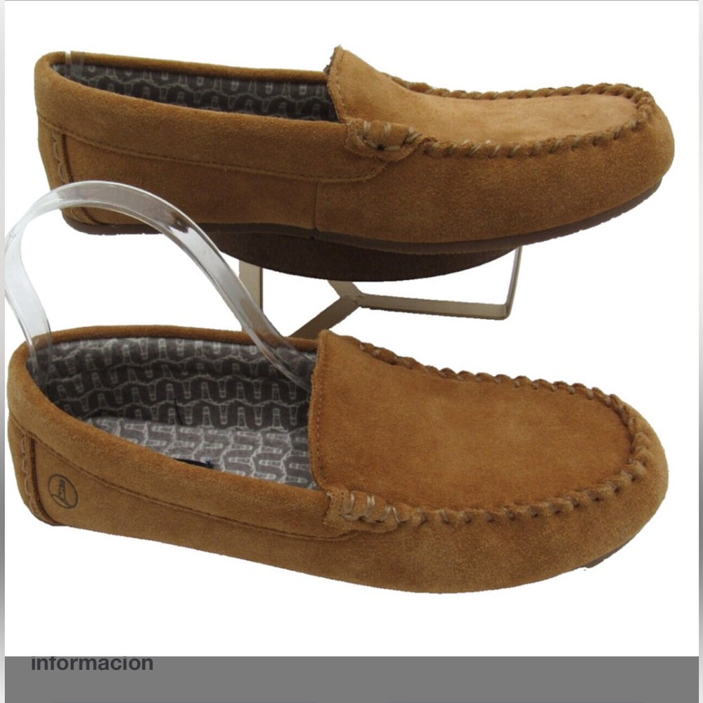 Lands' End Men's Suede Moccasins